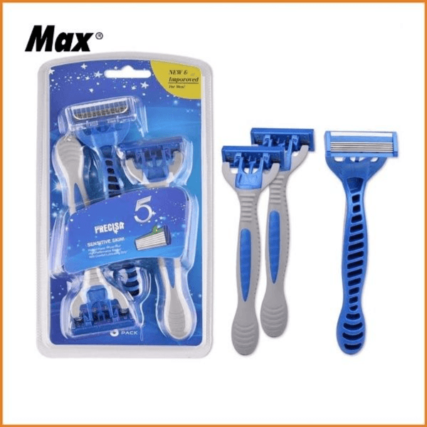 Max precisa razor for men with 5 blades