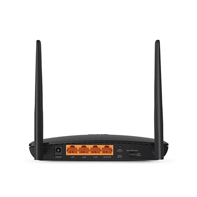 TP-Link Archer MR200 AC750 2.4GHz 750Mbps Dual Band 4G LTE Mobile Wi-Fi, SIM Slot