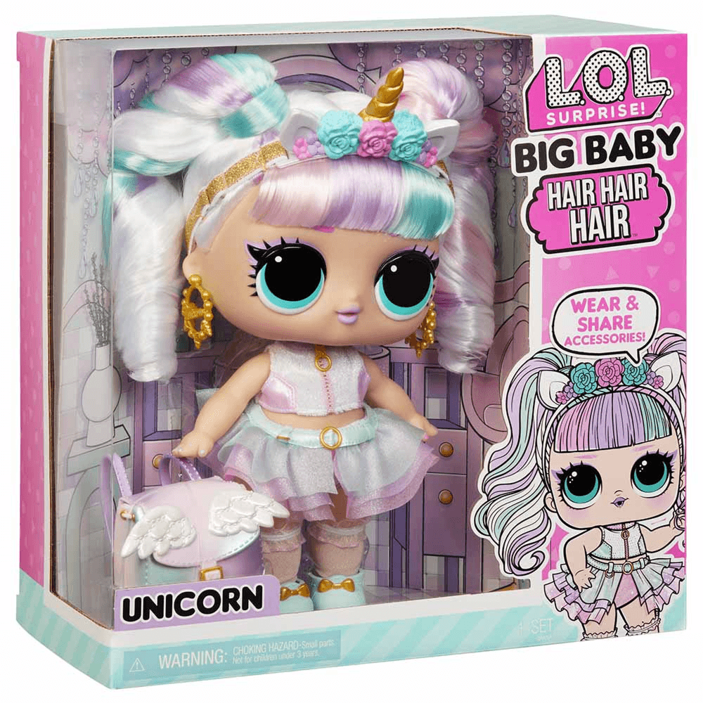 L.O.L. Surprise Big Baby Doll - Unicorn 579717