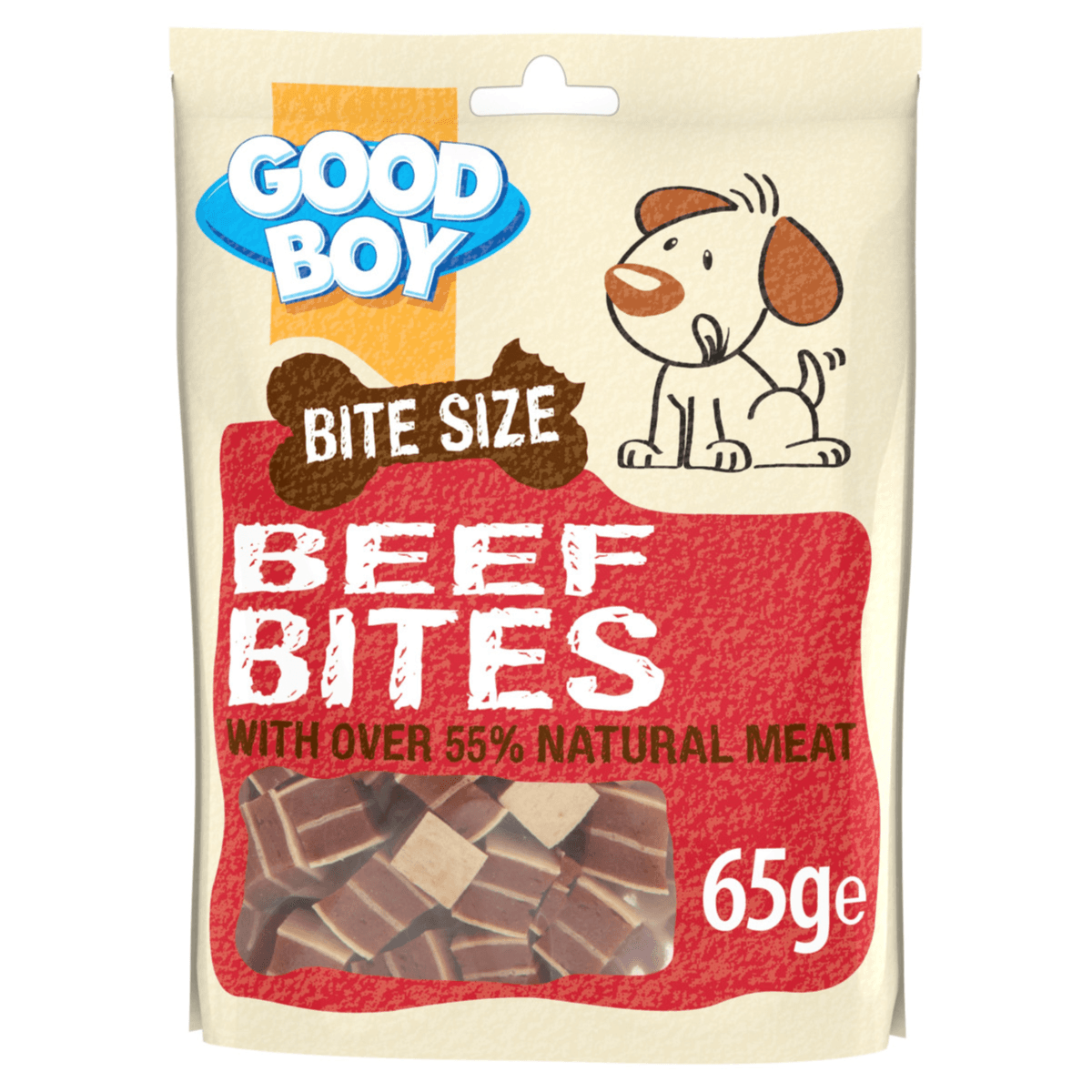 Deli Bites Dog Treats - Beef - 65G 100% Human Grade