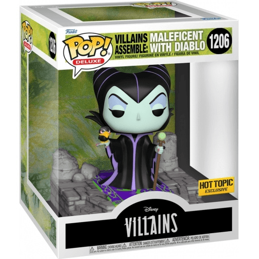 Pop Action Figure Maleficent With Diablo