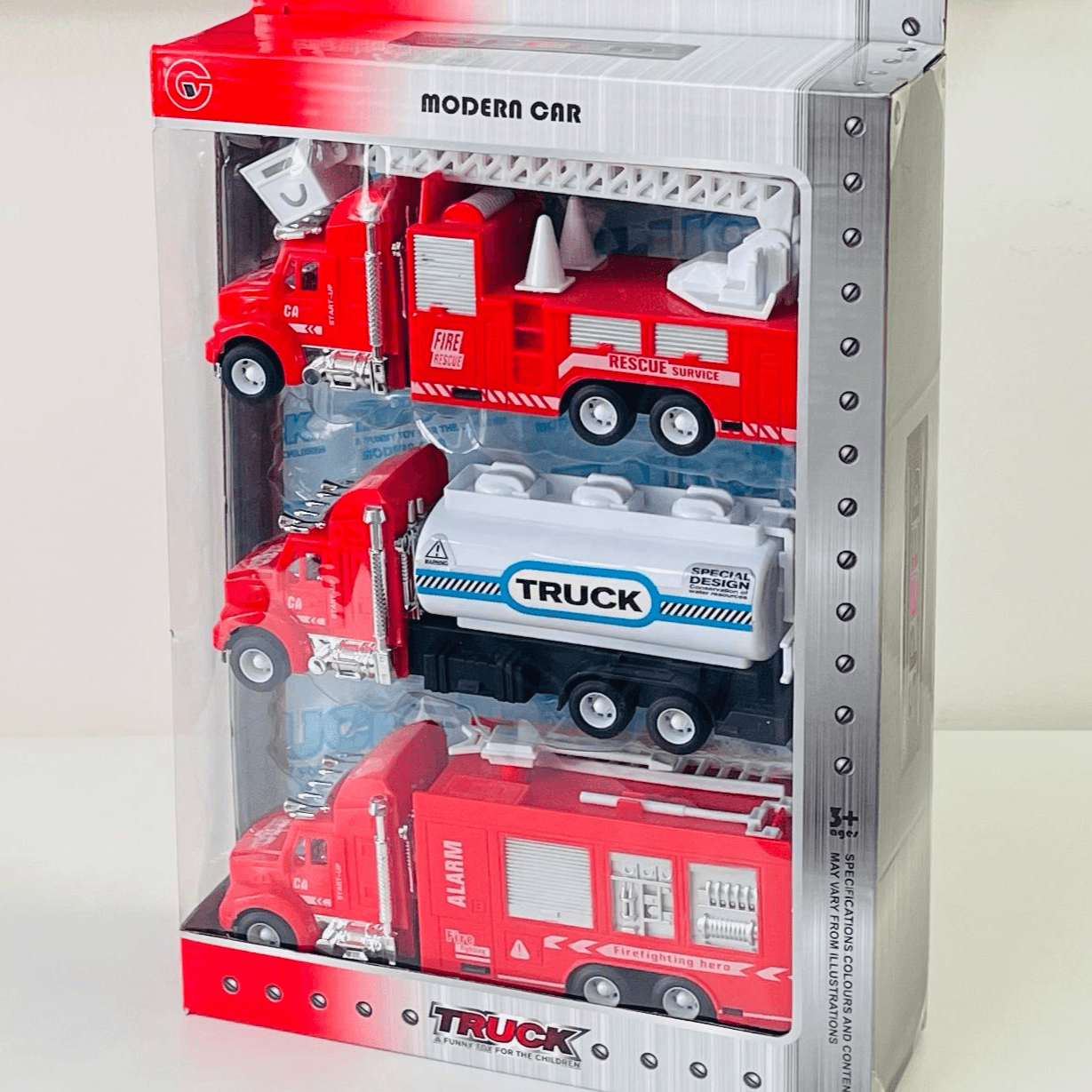 Firefighter Cars Set ( Three Models)