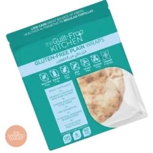 The Guilt Free Kitchen, Gluten Free Plain Wraps, Vegan 50g