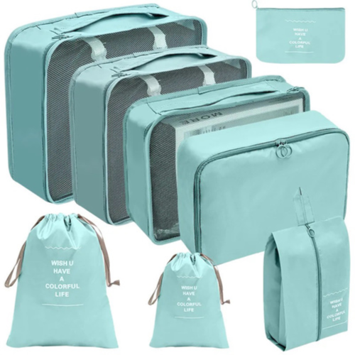 Set Travel Organizers Bag Set for Travel Accessories - 8 Pieces