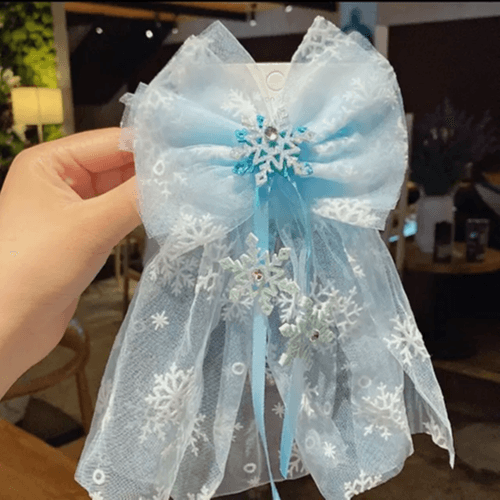 Snow Princess Crown Biue (2pcs)