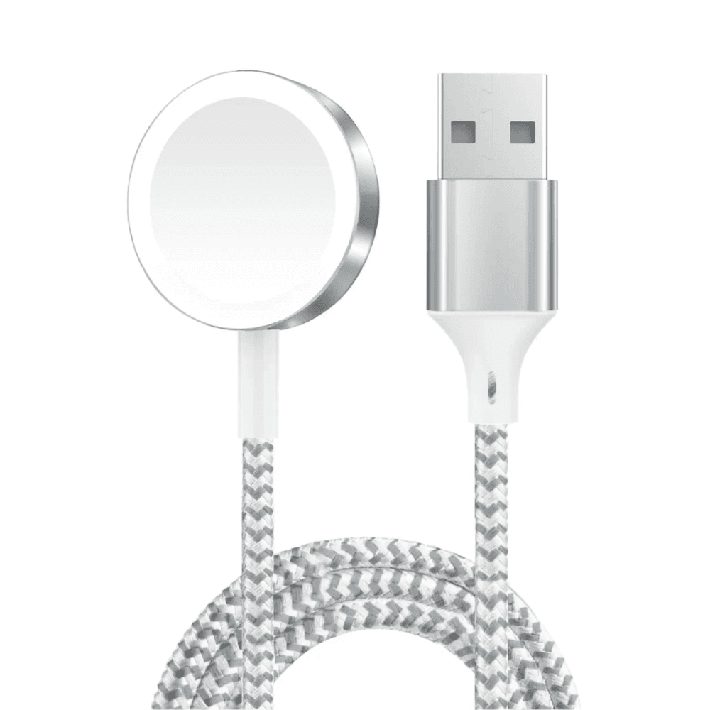 Green Lion Magnetic Braided Charging Cable 1.2m (Usb-a Interface) For Iwatch