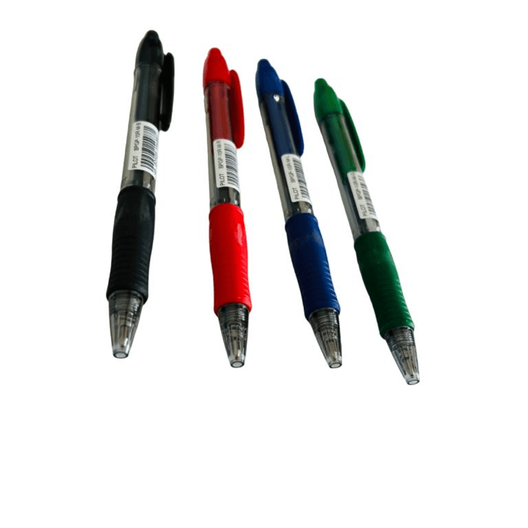 Pilot Super Grip Ball Point Pen- Multicolor Pack Of 4 (Pnpt18)