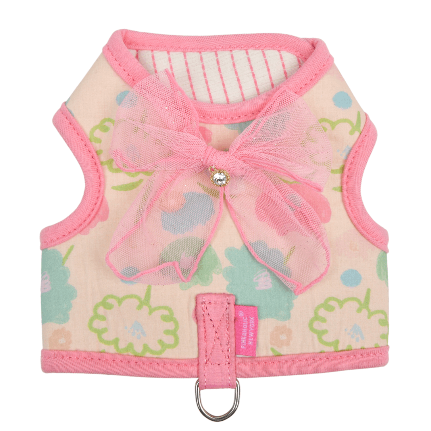 Pinkaholic New York Angeline Jacket Dog Harness- Large -Indian Pink Or Violet