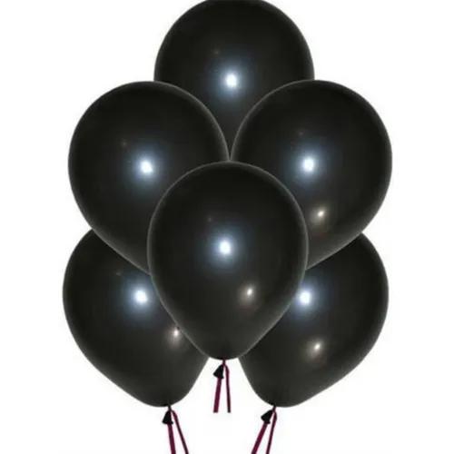 Metalic Black Balloon