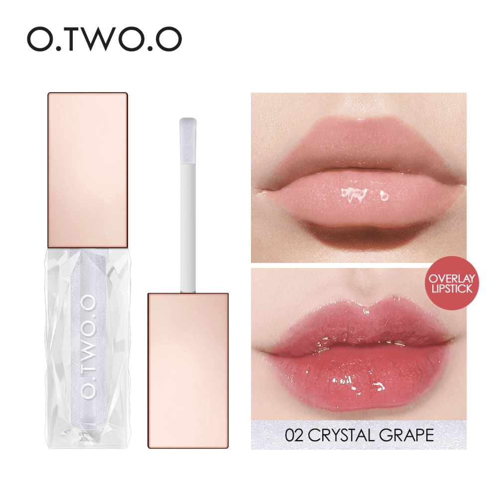 O.Two.O Clear Crystal Berry Lip Gloss