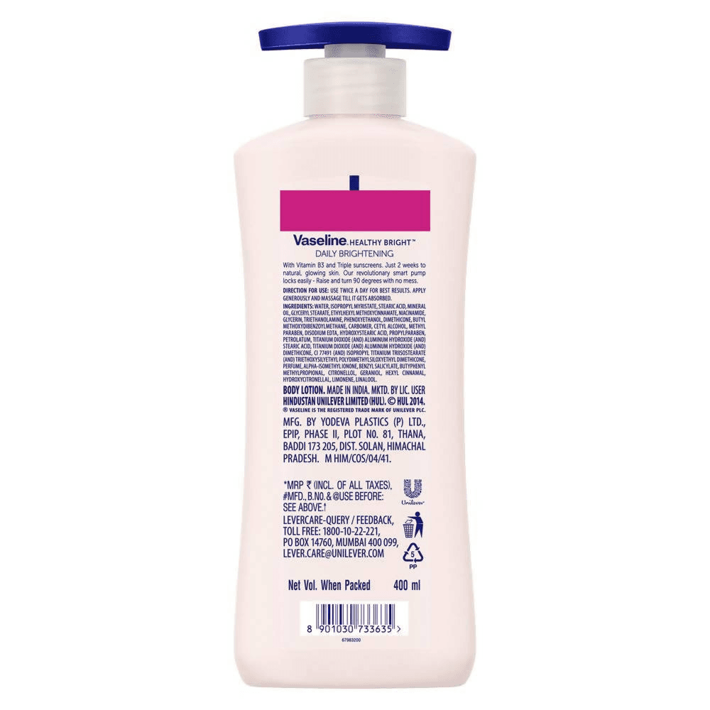 Vaseline Healthy Bright Lotion 725 ML