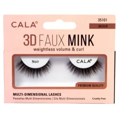 Cala 3D Faux Mink Lashes Noir Code:35101