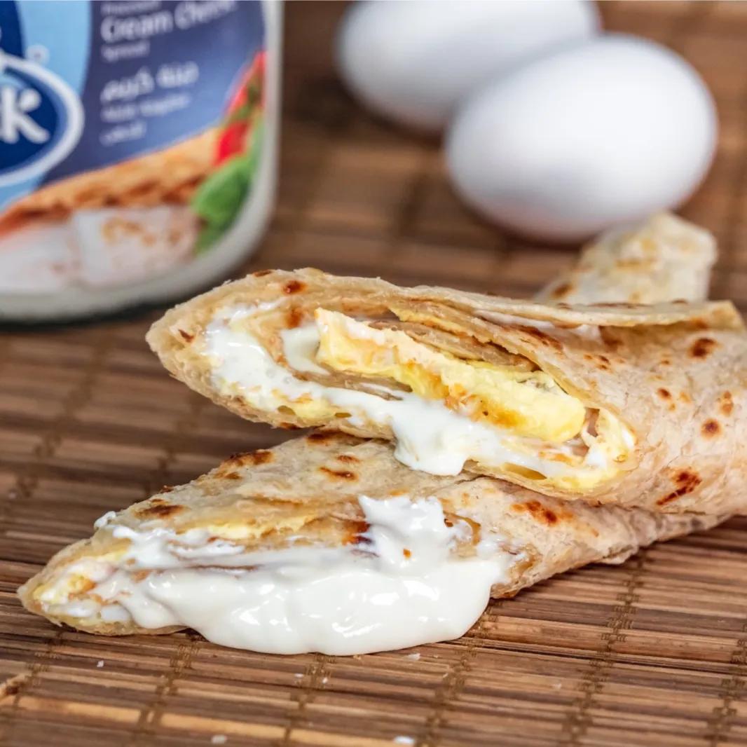 Chapati Egg With Cheese