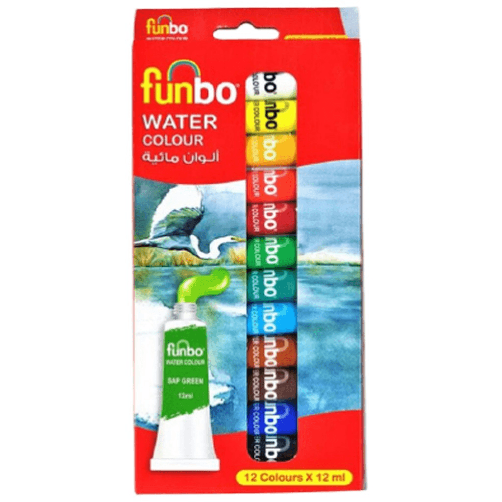 Funbo Water Colours 1 x 12