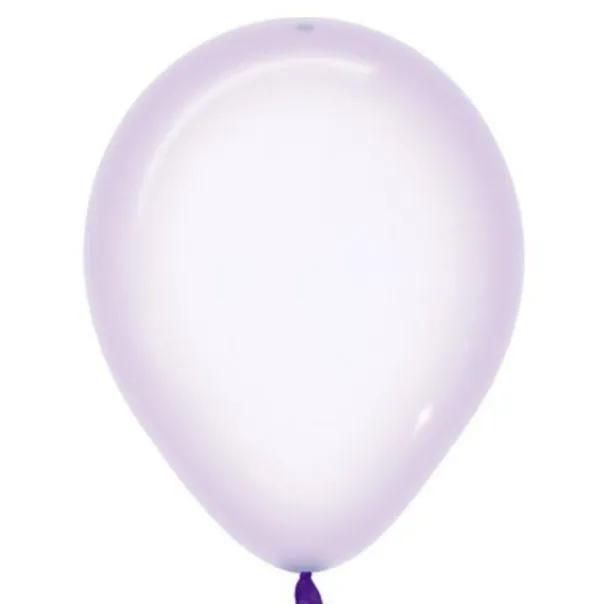 Crystal Purple Helium Balloon