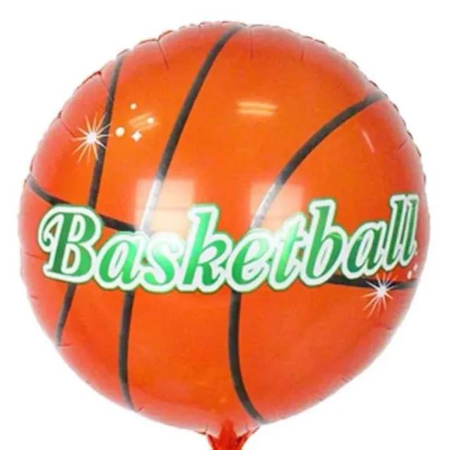 Basketball Rounded Helium Balloon