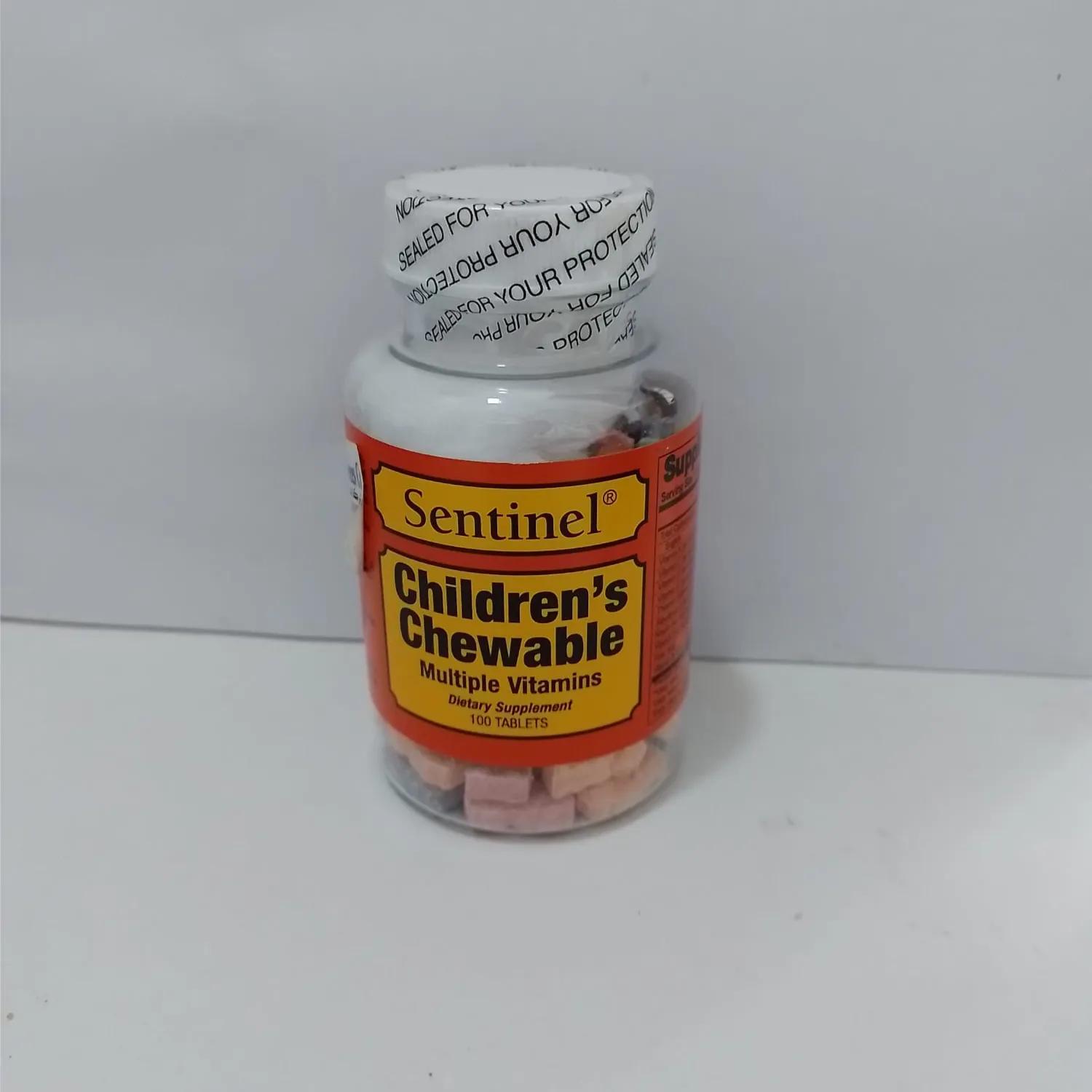 Sentinel Children's Chewable Multi Vitamins 100s