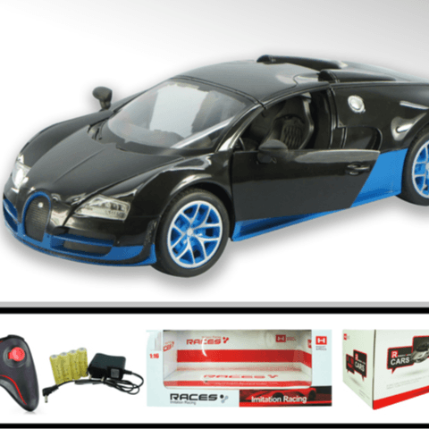 Imitation Racing R/C Car Bugatti 1:16 -Blue (Closed Vertion)