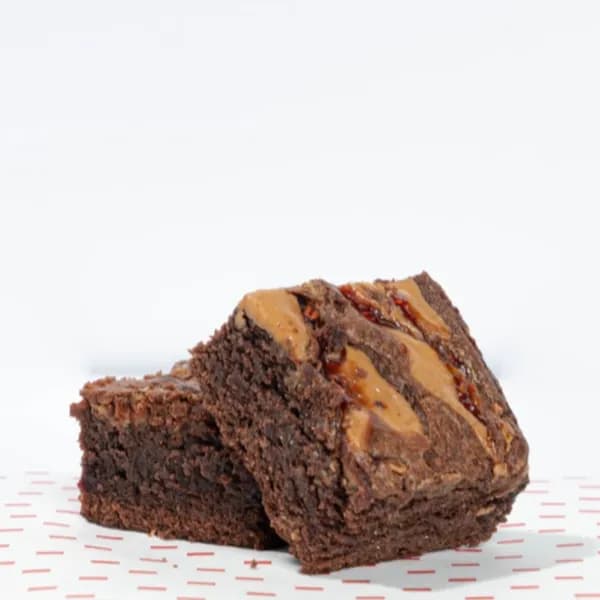 Peanut Butter And Jam Brownies