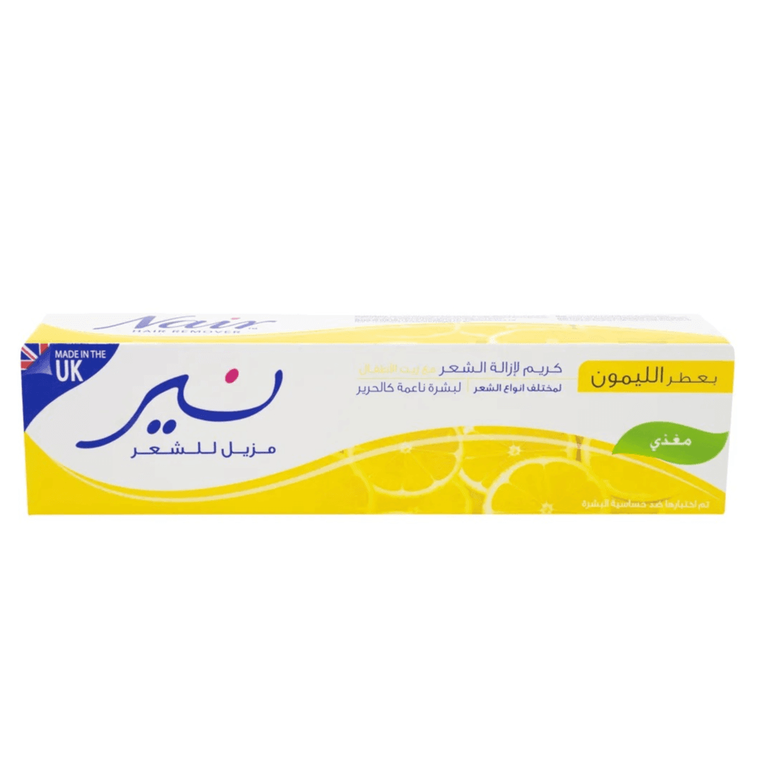 Nair Lemon Fragrance Hair Removal Cream Legs & Body 110g