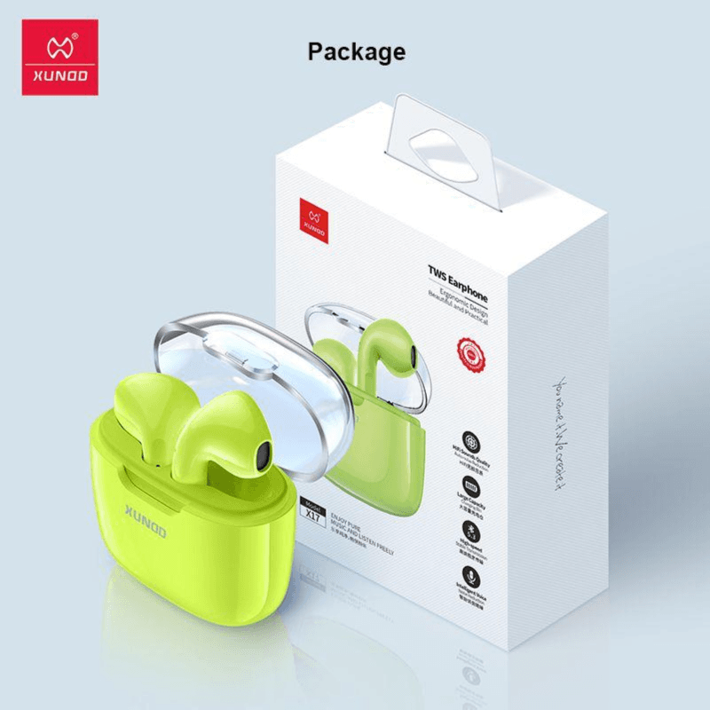 Xundd X17 Bluetooth 5.3 Earphones Low Latency Tws Headphones With Charging Case