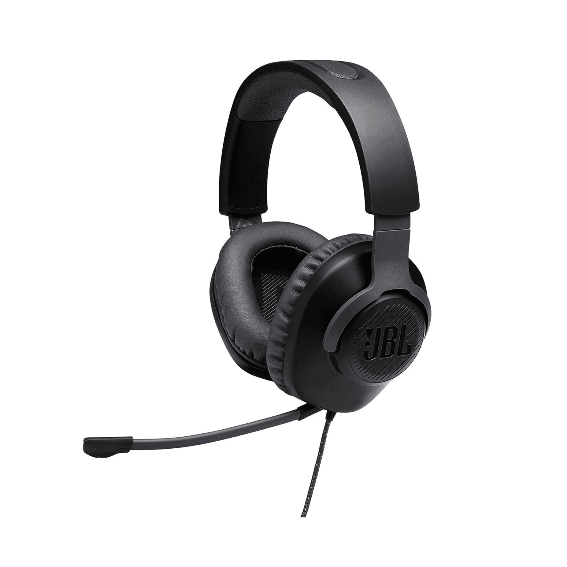 JBL Quantum 100 Wired Headphones - Black