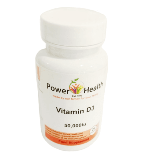 Power Health Vitamin D3 50,000 Iu 24Capsules