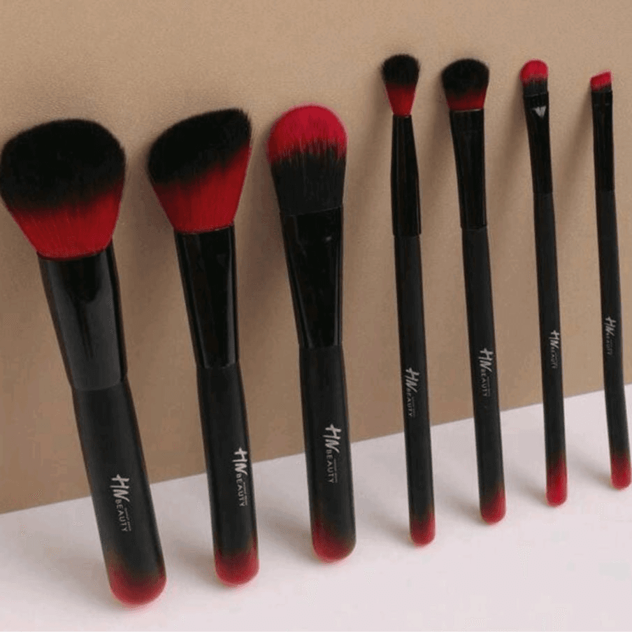 Makeup Brush Set, 7 Pieces, J-03