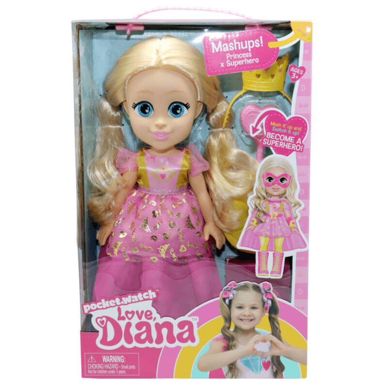 Love Diana 13 Inch Doll Mashup Superhero  20968