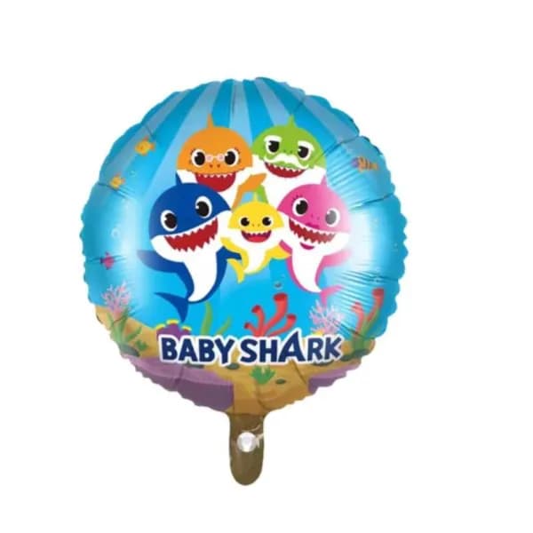 18" Baby Shark Foil Balloon