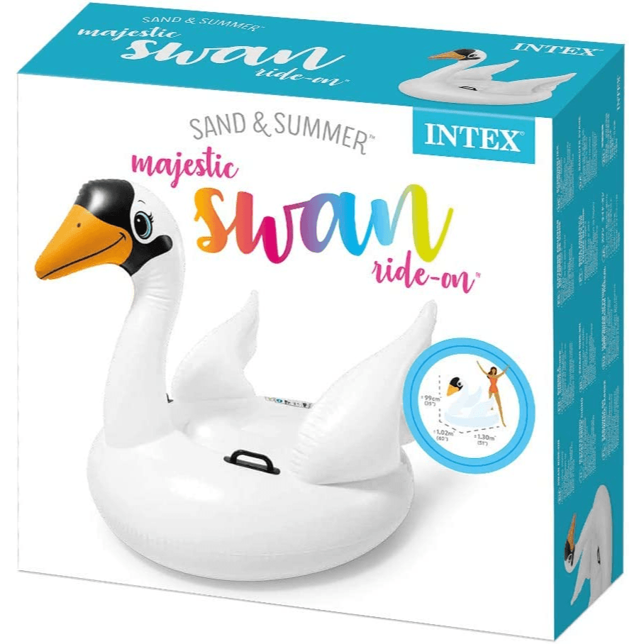 Intex Majestic Swan Inflatable Ride-on 130 x 102 x 99cm