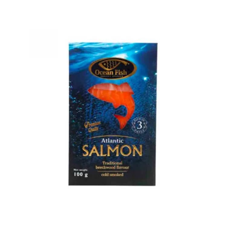 O.f. Chilled Smoked Salmon Filleted 100g