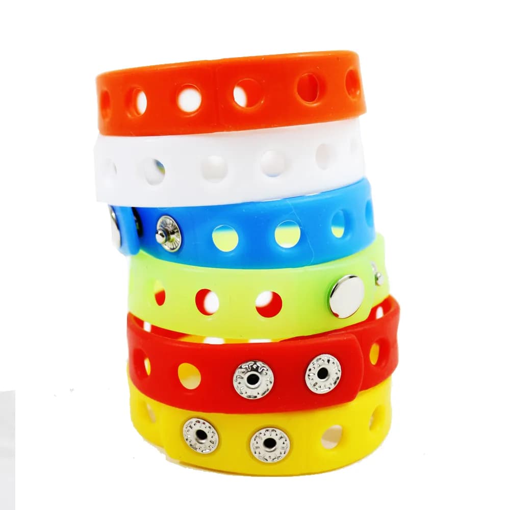 Adjustable Silicone Bracelets (1pc)