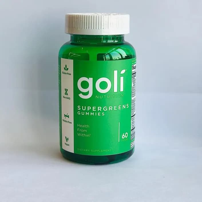 Goli Nutrition Supergreens Gummies 60 Pieces