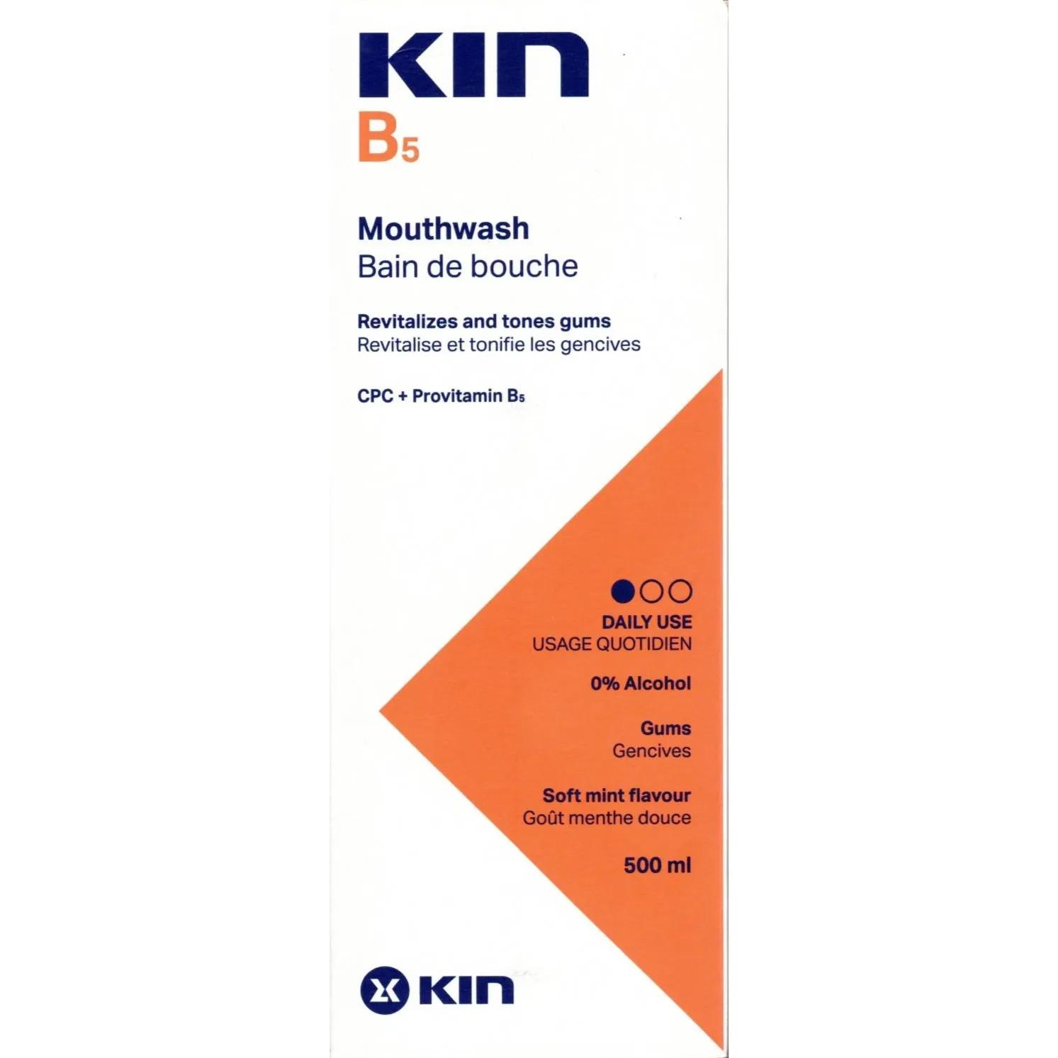 Kin B5 Soft Mint Mouth Wash 500ml