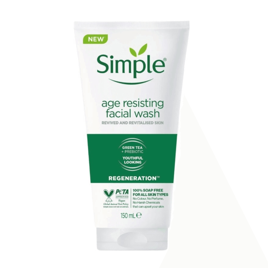 Simple Regeneration Age Resisting Facial Wash