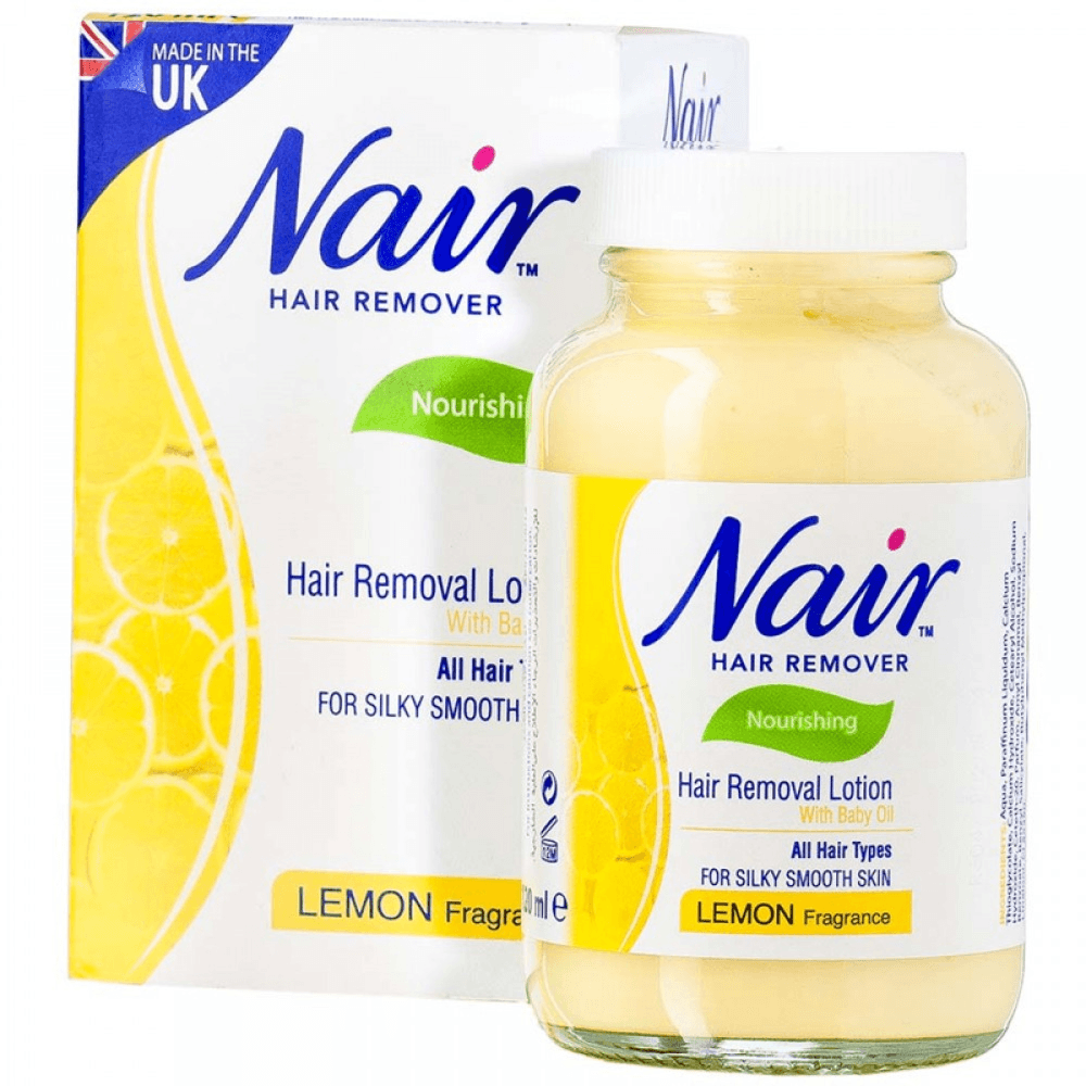 NAIR HAIR REMOVER LOTION LEMON FRAGRANCE 120ML