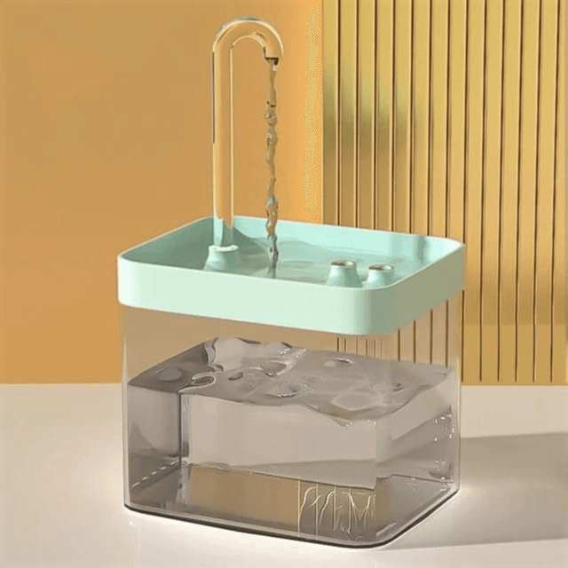 Usb Powered Transparent Cat Water Fountain 1.5Ltr