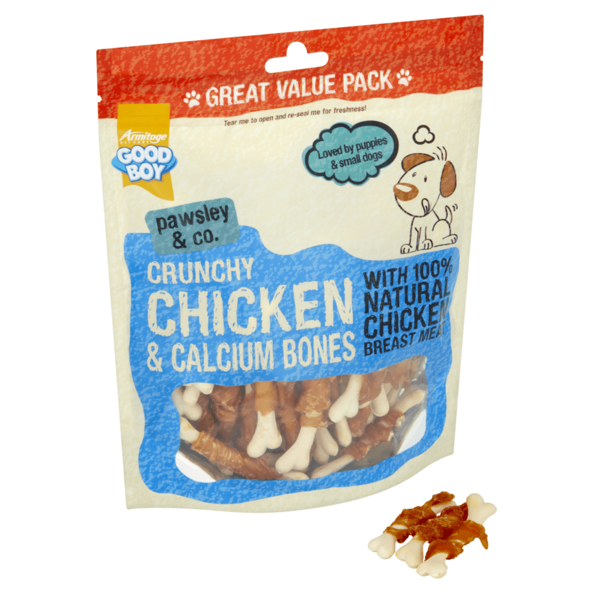 Goodboy Treats For Dogs Rich In Chicken And Calcium - 350G