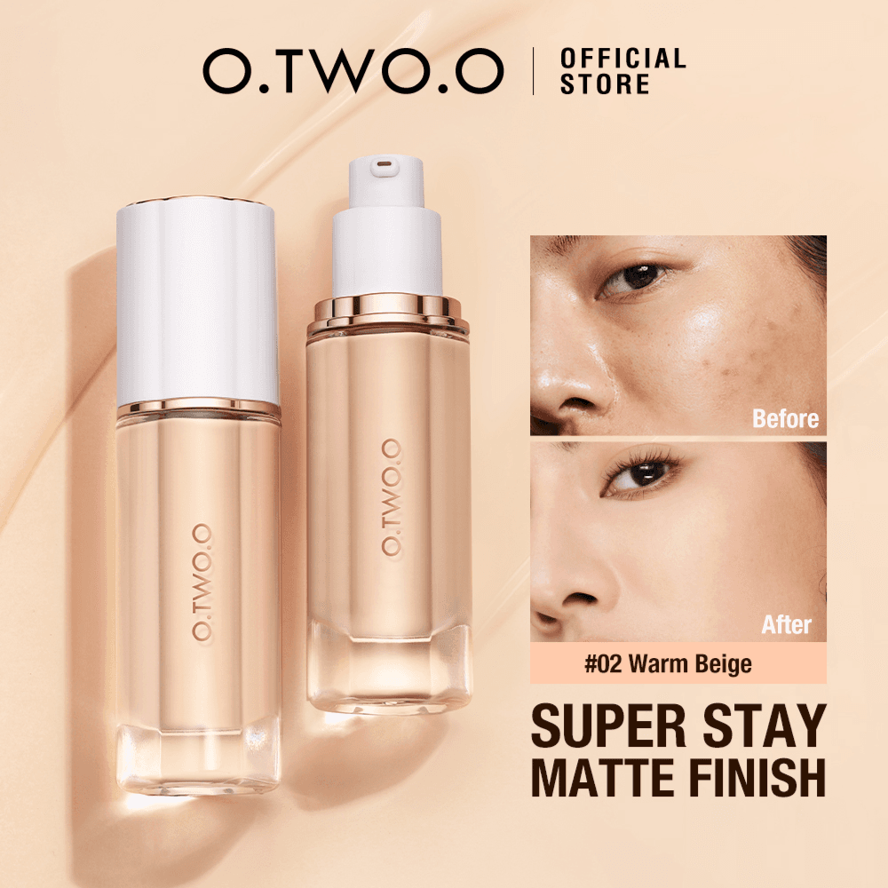 O.Two.O Matt Finish Medium Coverage Liquid Foundation