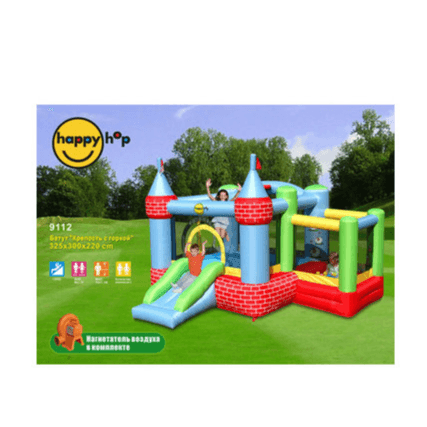 Happy Hop -  Castle Bouncer With Farmyard Ballpit