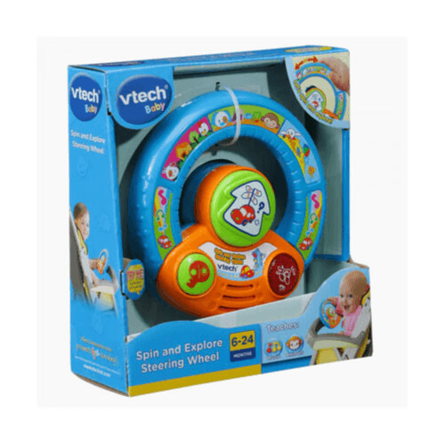 Vtech-spin And Explore Steering Wheel