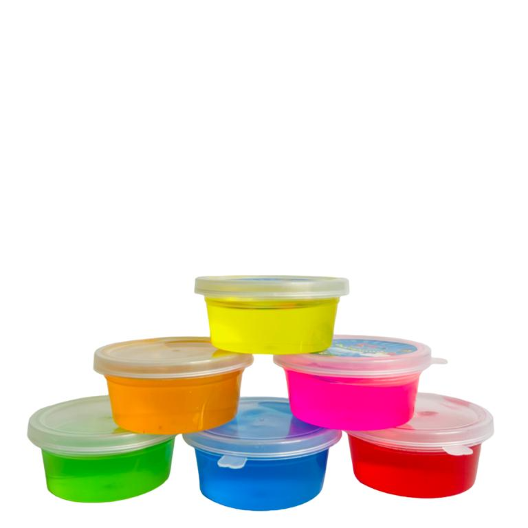 5D Crystal Mud Slime - 6 Pieces (SLCS02_S6)