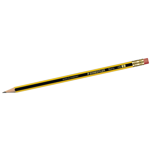 Staedtler Noris Pencil With Rubber Tip- Pack Of 12 (PLST01_S12)