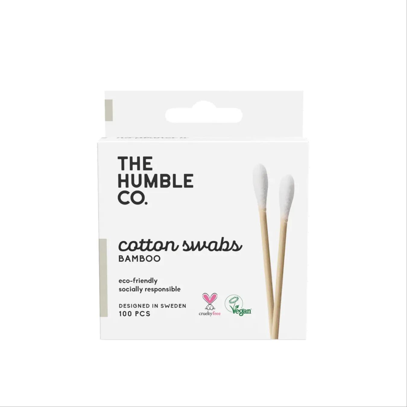 Humble Bamboo Cotton Swabs - White