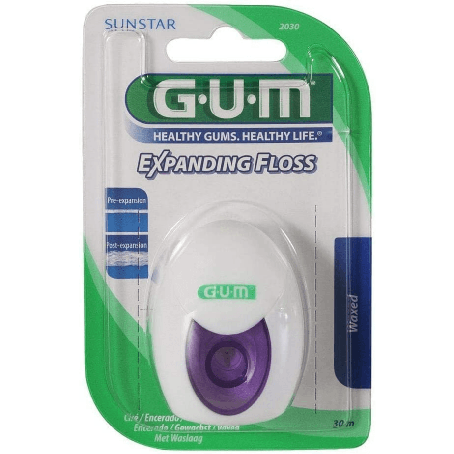 Gum Expanded Floss Waxed 30m