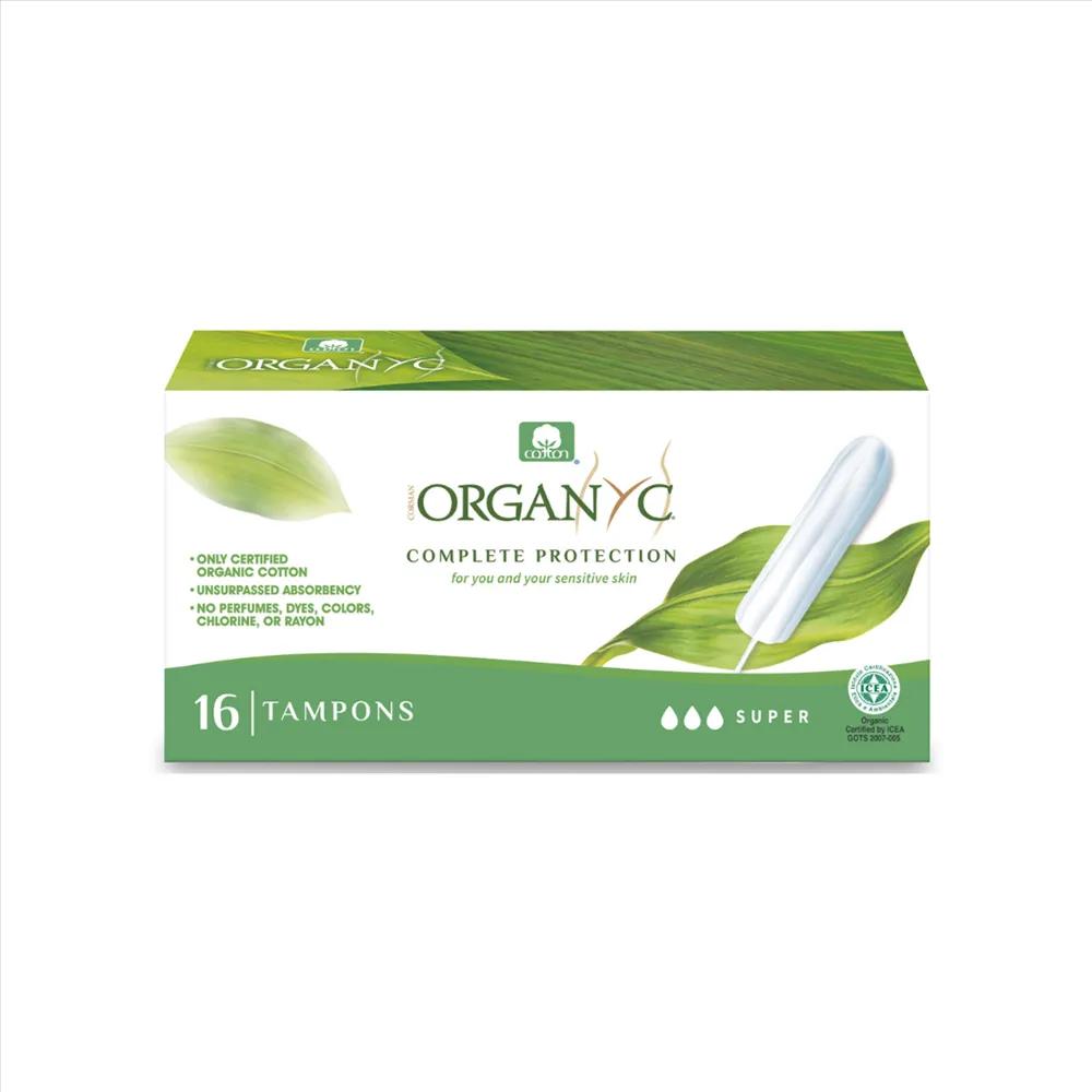 Organyc Cotton Tampons Super