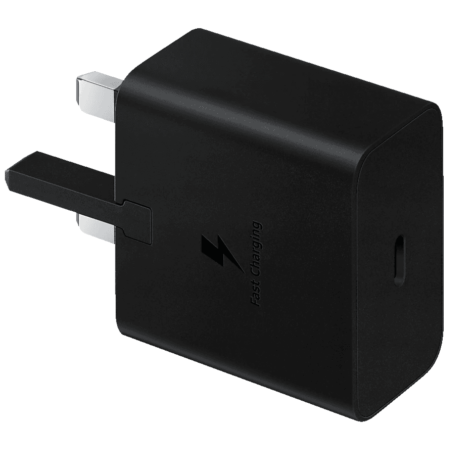 Samsung 15w PD Power Adapter/ Charger With USB-C To USB Cable 3 Pin - Black EPT1510