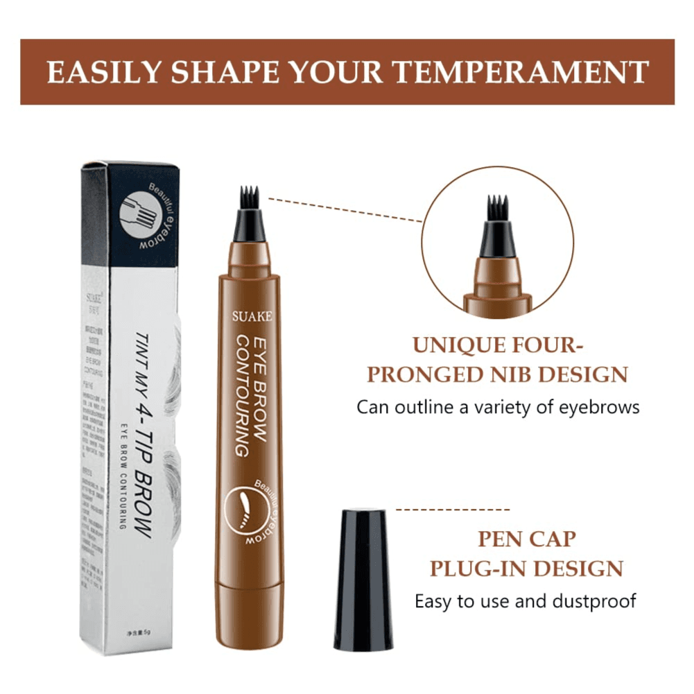 Suake - Eye Brow Contouring 4 Tip Eyebrow Pencil