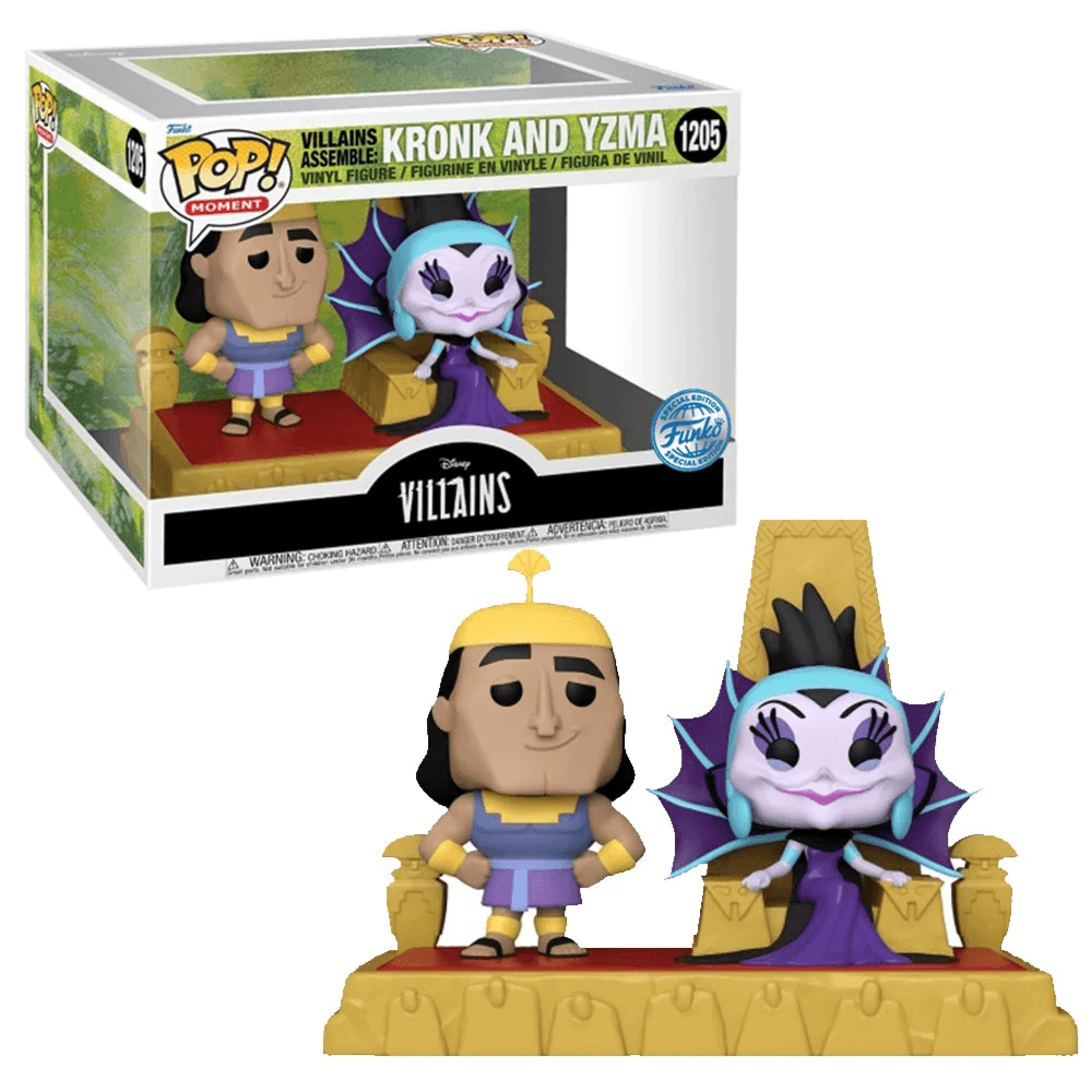 Pop Disney-villains Kronk And Yzma